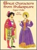 Great Characters from Shakespeare Paper Dolls