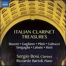 Sergio Bosi / Riccardo Bartoli 클라리넷과 피아노를 위한 이탈리아 작품집 (Italian Clarinet Treasures)