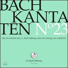 Rudolf Lutz 바흐: 칸타타 23집 BWV.109, 164 &amp; 187 (Bach: Cantatas, Vol. 23)