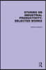 Studies on Industrial Productivity