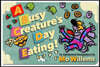 A Busy Creature's Day Eating!