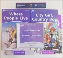 Dolphin Readers 20 : Where People Live / City Girl, Country Boy (Student Book + Activity Book + CD)