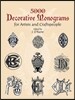 5000 Decorative Monograms for Artists and Craftspeople