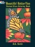 Beautiful Butterflies Stained Glass Coloring Book