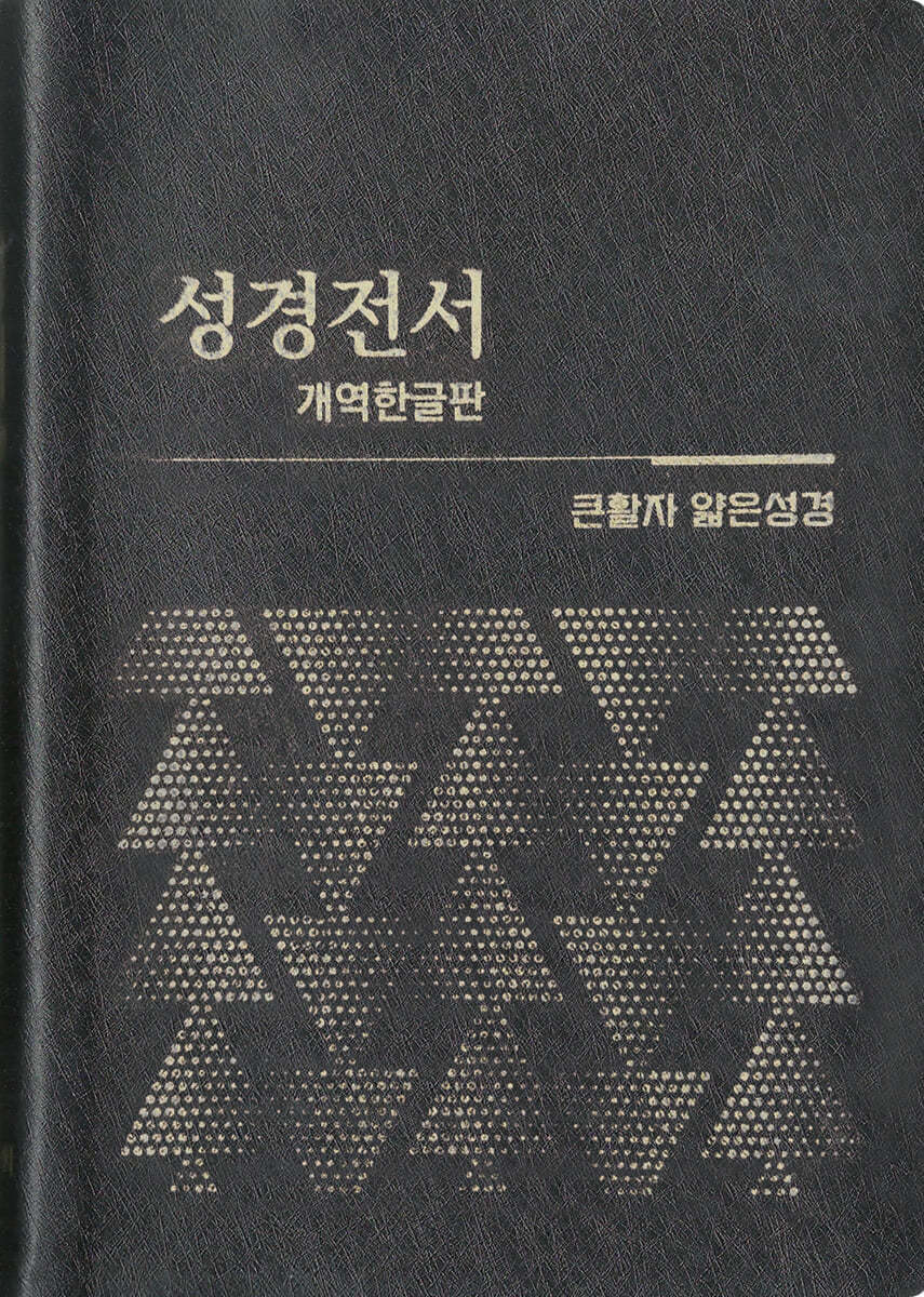 큰글자 얇은성경 성경전서(단본,비닐,H62ETH)(12.4*17)(색상임의발송)(청색,검정,갈색)