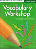 Vocabulary Workshop Tools for Comprehension Green (G-3) : Teacher's Edition
