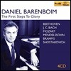 Daniel Barenboim 베토벤: 피아노 소나타 '비창', '월광', '열정', '발트슈타인', '함머클라비어' / 모차르트: 변주곡 k265 외 (The First Steps To Glory) 다니엘 바렌보임