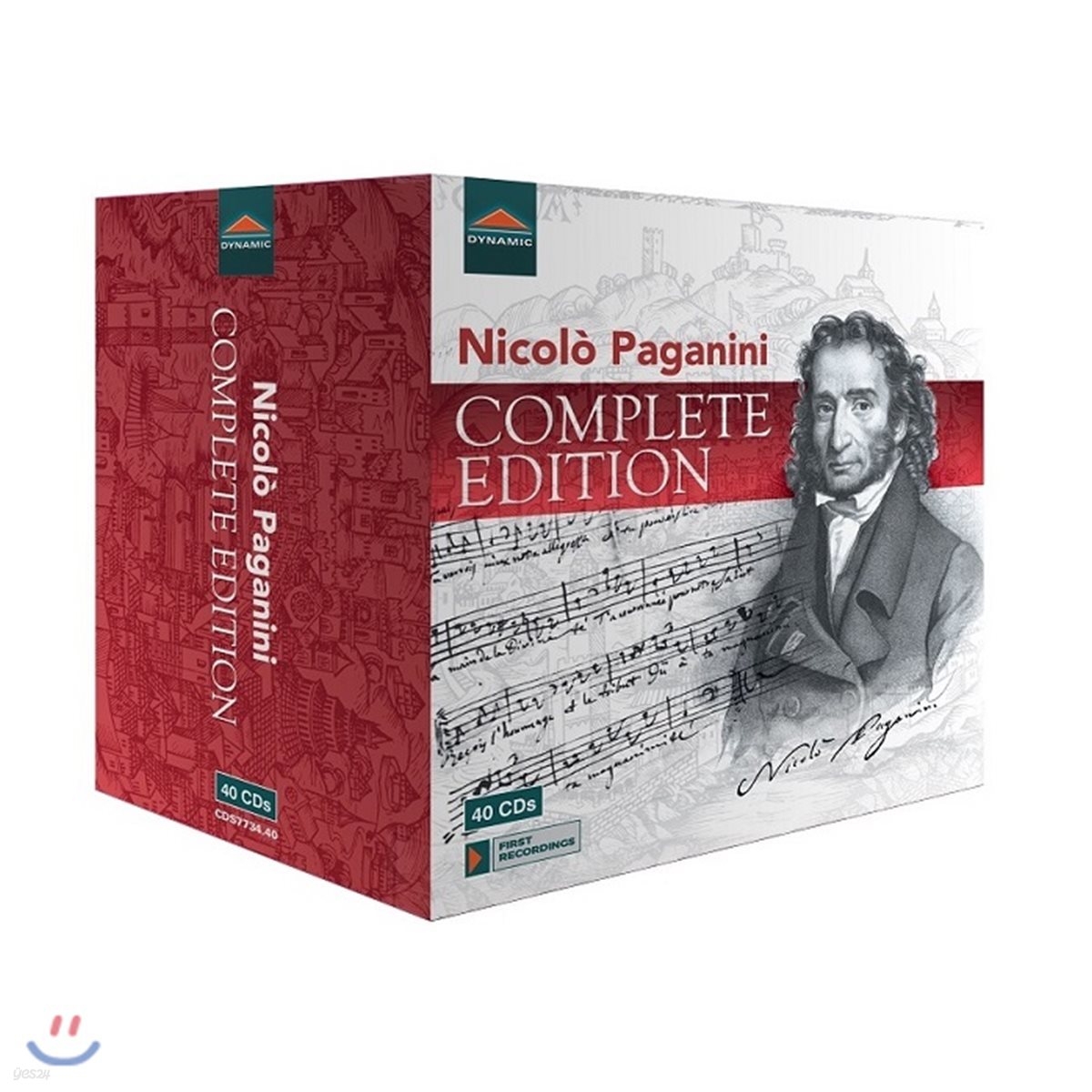 파가니니 작품 전곡집 (Nicolai Paganini Complete Edition) [40CD]