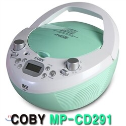 [무료배송] COBY MP-CD291 CD플레이어 MP3 포터블 CDP