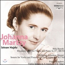 Johanna Martzy 바르톡: 랩소디 1번 / 모차르트: 바이올린 소나타 24번 외 - 요한나 마르치 (Bartok: Rhapsody No. 1 / Mozart: Violin Sonata No. 24 / Schubert: Violin Sonata in A Major)