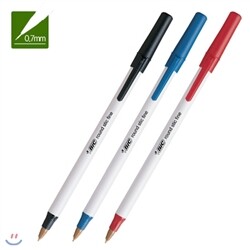 [0331800][BIC] 라운드스틱 유성펜 0.7mm(낱개)
