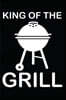King of the Grill: Notebook / Journal / 110 Lined Pages