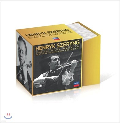 Henryk Szeryng 헨릭 셰링 탄생 100주년 기념 DG, Philips, Mercury 전집 (Henryk Szeryng Complete Edition)