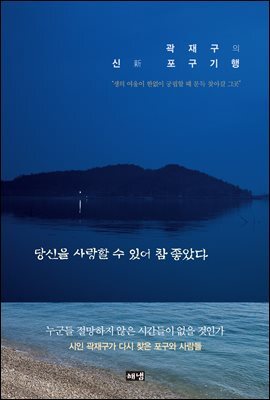 당신을 사랑할 수 있어 참 좋았다