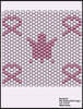 Cancer Turtle and Bows Peyote Bead Pattern Workbook: Bonus Bead Pattern and Cancer Chart, 100 Each Peyote Bead Graph and Wide Ruled Pages, 7.5x9.75 In