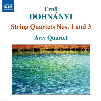 Aviv Quartet 도흐나니: 현악 사중주 1, 3번 - 아비브 사중주단 (Dohnanyi : String Quartets Op.7, Op.33) 
