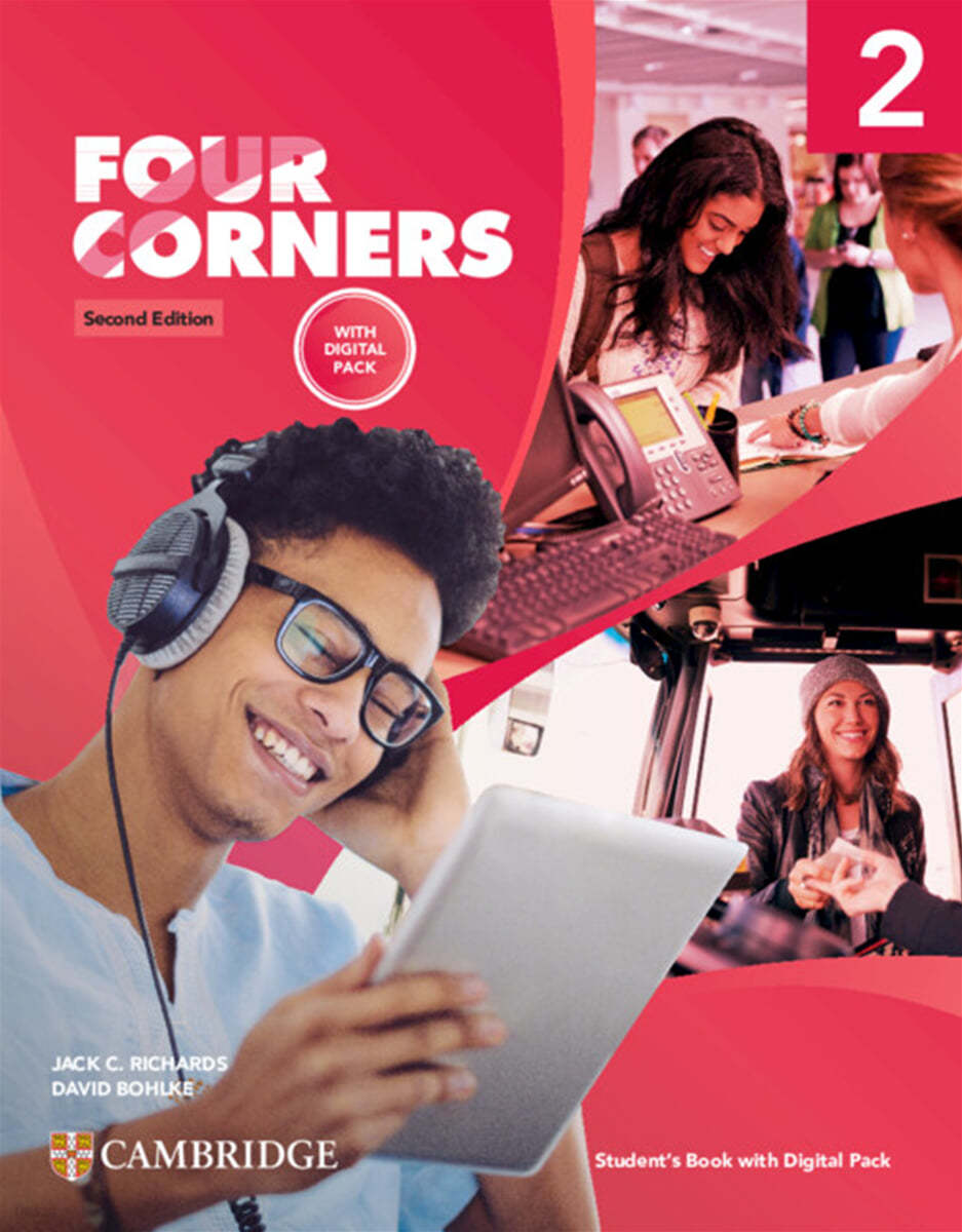 Four Corners Level 2 Student&#39;s Book with Digital Pack