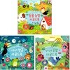 우리 아기 오감발달 알록달록 꽃밭 + 정글 + 동물 사운드북 세트
