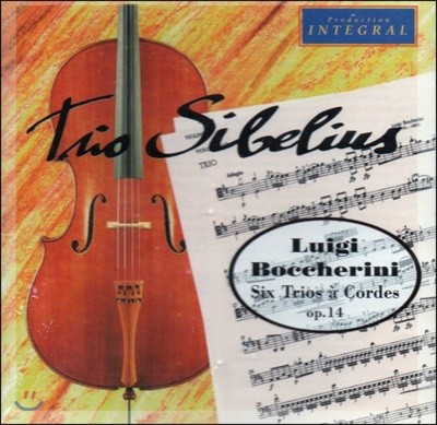 Trio Sibelius 보케리니: 여섯 개의 현악 삼중주곡, Op. 14 (Boccherini: 6 Trios a Cordes)