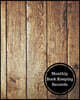 Monthly Book Keeping Records: Monthly Bookkeeping Log