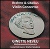 Ginette Neveu 브람스 / 시벨리우스: 바이올린 협주곡 - 지네트 느뵈 (Brahms / Sibelius: Violin Concertos)