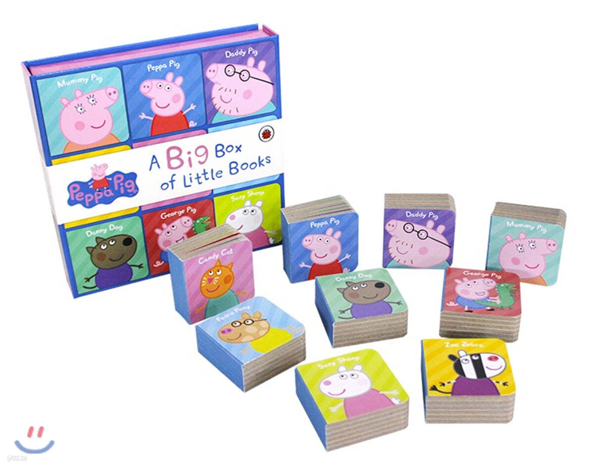 페파 피그 영단어 미니 보드북 9종 세트 : Peppa Pig : Big Box of Little Books