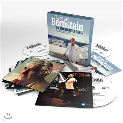레너드 번스타인 프랑스 녹음집 - 1970년대 프랑스 실황과 리허설 모음집 (Leonard Bernstein - An American in Paris)