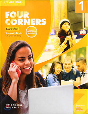 Four Corners Level 1 Student's Book + Online Self-study and Online Workbook Pack