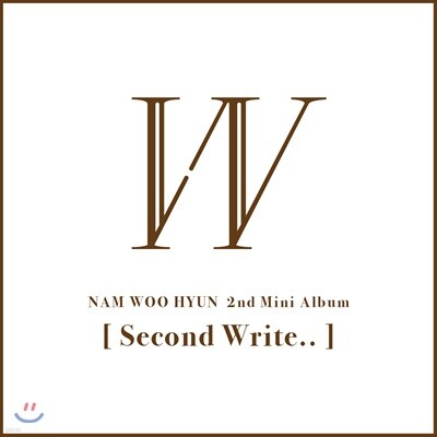 남우현 - 미니앨범 2집 : Second Write.. [A 또는 B ver. 랜덤 출고]
