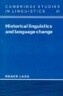 Historical Linguistics and Language Change