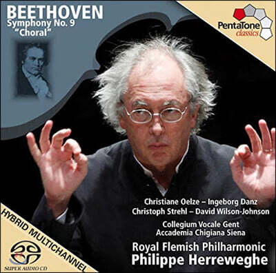 Philippe Herreweghe 베토벤: 교향곡 9번 합창 - 헤레베헤 (Beethoven: Symphony No.9 `Choral`)