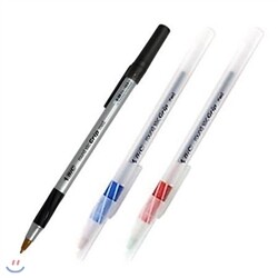 [0224225][BIC] 라운드스틱 그립 유성펜 1.0mm(낱개)