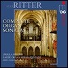 Ursula Philippi 어거스트 고트프리드 리터: 오르간 소나타 전곡 Op. 11, 19, 23, 31 (August Gottfried Ritter: Complete Organ Sonatas)