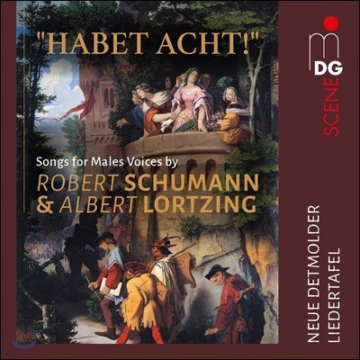 Neue Detmolder Liedertafel 슈만 / 로르칭: 가곡 남성합창 편곡집 (Schumann / Lortzing: Songs For Male Voices)