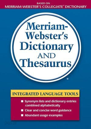 Merriam-Webster&#39;s Dictionary and Thesaurus (Dictionary/Thesaurus) [Paperback] 