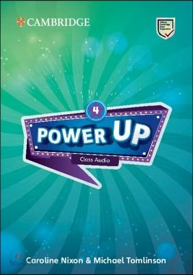 Power Up Level 4 Class Audio CDs (4)