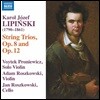 Voytek Proniewicz 카를 리핀스키: 두 대의 바이올린과 첼로를 위한 삼중주 작품집 (Lipinski: String Trios, Op.8 And Op.12)