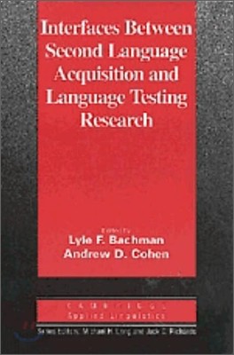 Interfaces between Second Language Acquisition and Language Testing Research