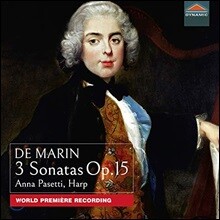 Anna Pasetti 드 마탱: 세 개의 하프 소나타 Op. 15 (De Marin: 3 Sonatas Op.15) 안나 파세티