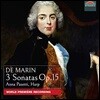 Anna Pasetti 드 마탱: 세 개의 하프 소나타 Op. 15 (De Marin: 3 Sonatas Op.15) 안나 파세티