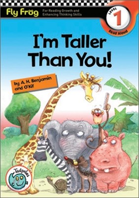 Fly Frog Level 1-11 I&#39;m Taller than You! : Book + Audio CD