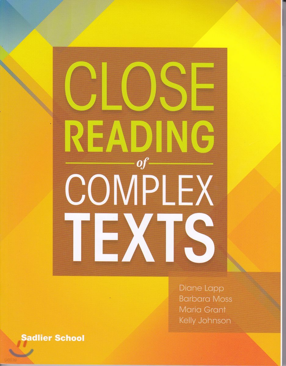 Close Reading of Complex Texts : Student Book : Grade 8