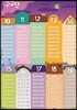 시멘토 학습벽보 학습앱 구구단편 (10~19단)