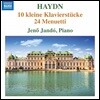 Jeno Jando 하이든 건반음악 작품집 (Haydn: 10 Kleine Klavierstucke, 24 Menuetti) 예노 얀도