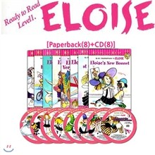 [Ready to Read] Level 1. Eloise 엘로이즈 시리즈 8종 세트 (Paperback 8 + CD 8)
