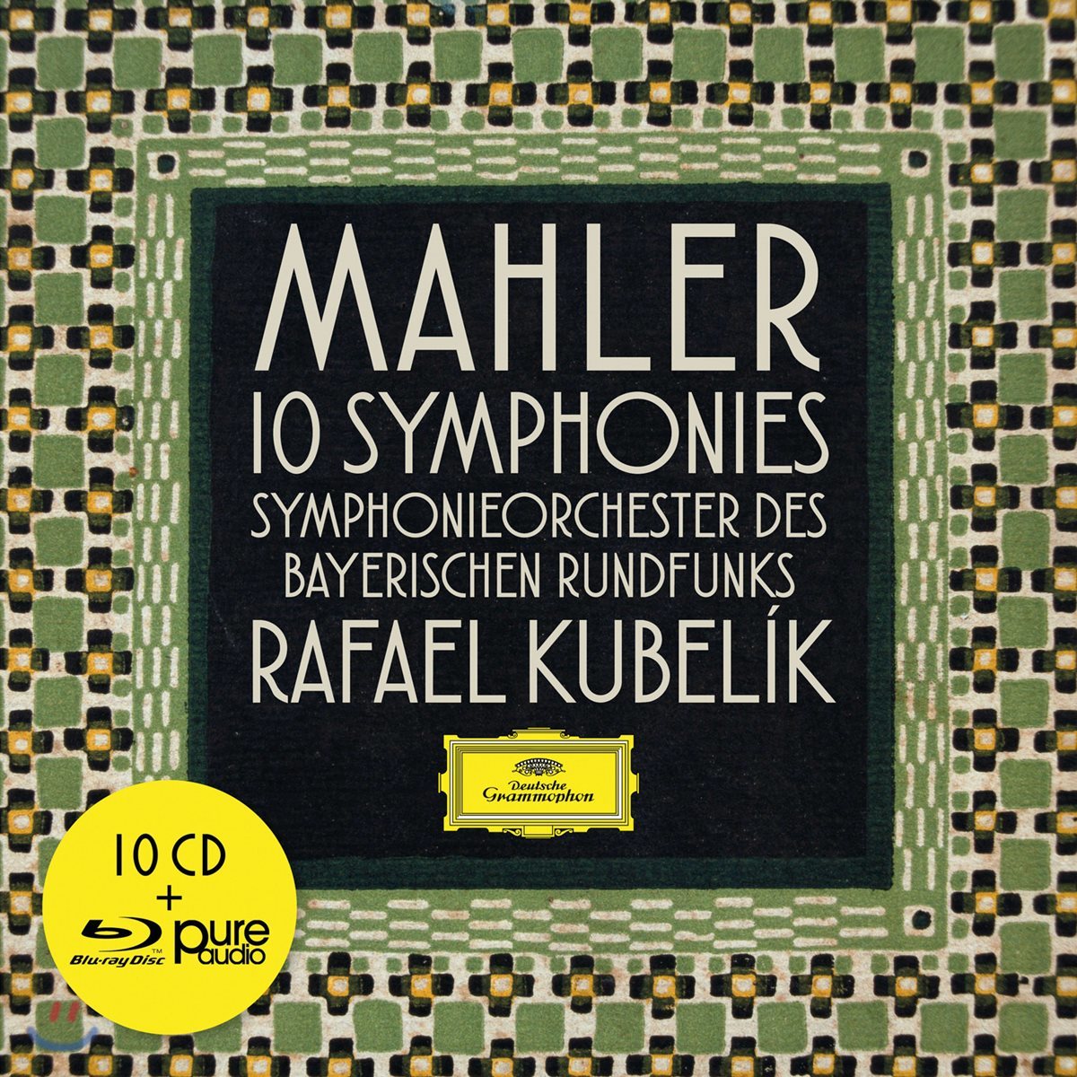 Rafael Kubelik 말러: 교향곡 전곡 - 라파엘 쿠벨릭 [10CD+블루레이 오디오]