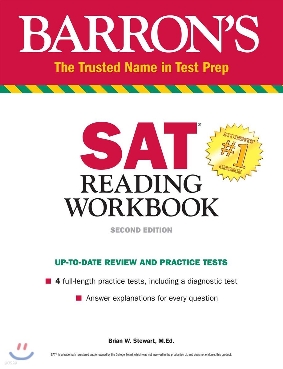 Barron&#39;s SAT Reading Workbook