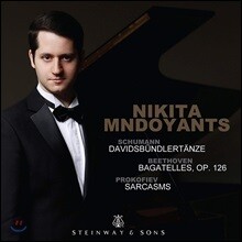 Nikita Mndoyants 피아노 독주집 - 베토벤: 바가텔 / 슈만: 다비트 동맹 무곡집 / 프로코피에프: 풍자 (Schumann, Beethoven &amp; Prokofiev)