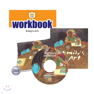 러닝캐슬 시니어 A6 : Emily's Art : Student book + Work Book + CD