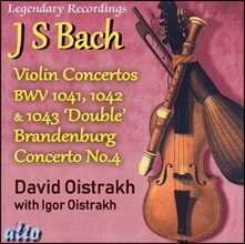 David Oistrakh 바흐: 바이올린 협주곡, 브란덴부르크 협주곡 4번 (Bach: Violin Concertos, Brandenburg Concerto No. 4)